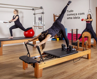 Aulas de Pilates Presenciais & Online - Oferecemos - Classic